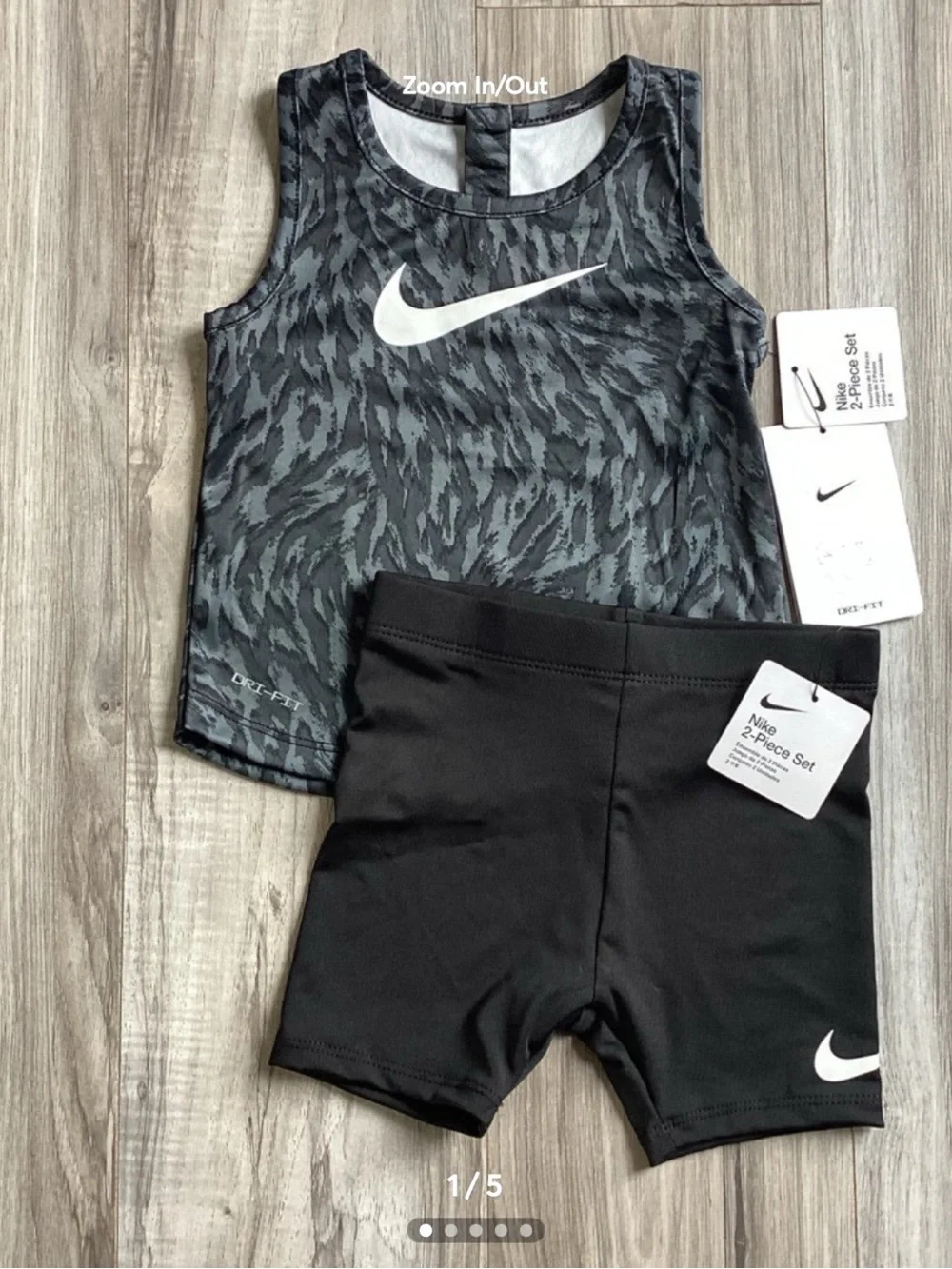 Nike Dri-FIT girls Tank & Shorts Set size 24 months(NWT) ~FIRM, NO OFFERS~ - Picture 1 of 5